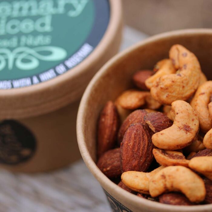 Spicy Hand-Roasted Nut Selection (6 Tubs) - Image 4