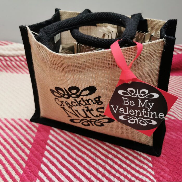Premium Rum with a Jar of Nuts with Cracking Nuts Jute Bag - Image 4